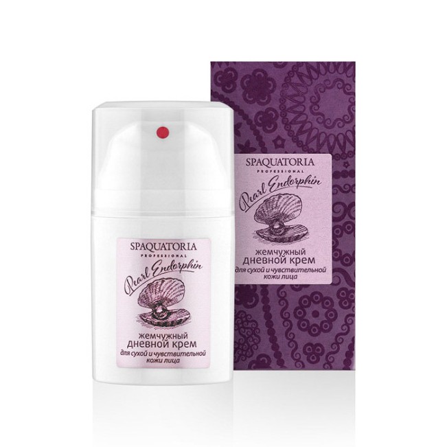 Крем для лица ночной "Жемчужный" для cухой и чувствительной кожи Pearl Endorphin 50 мл